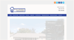 Desktop Screenshot of planbproperty.com